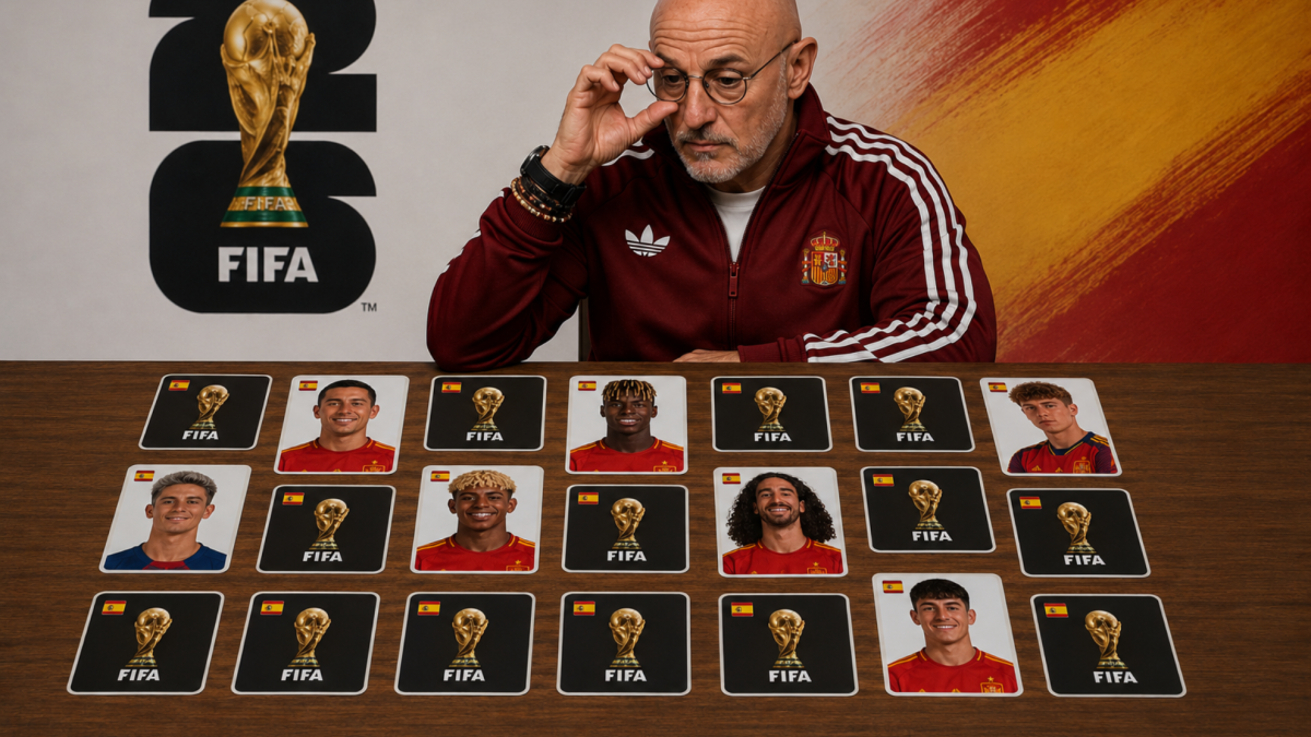 De la Fuente levanta sus cartas: elige tus 26 españoles para el Mundial de fútbol