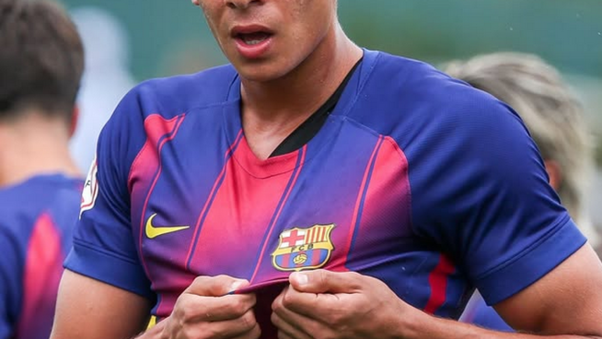 Cinco minutos le bastan a Hamza Abdelkarim, juvenil del Barça, para 'ganarse' el Mundial