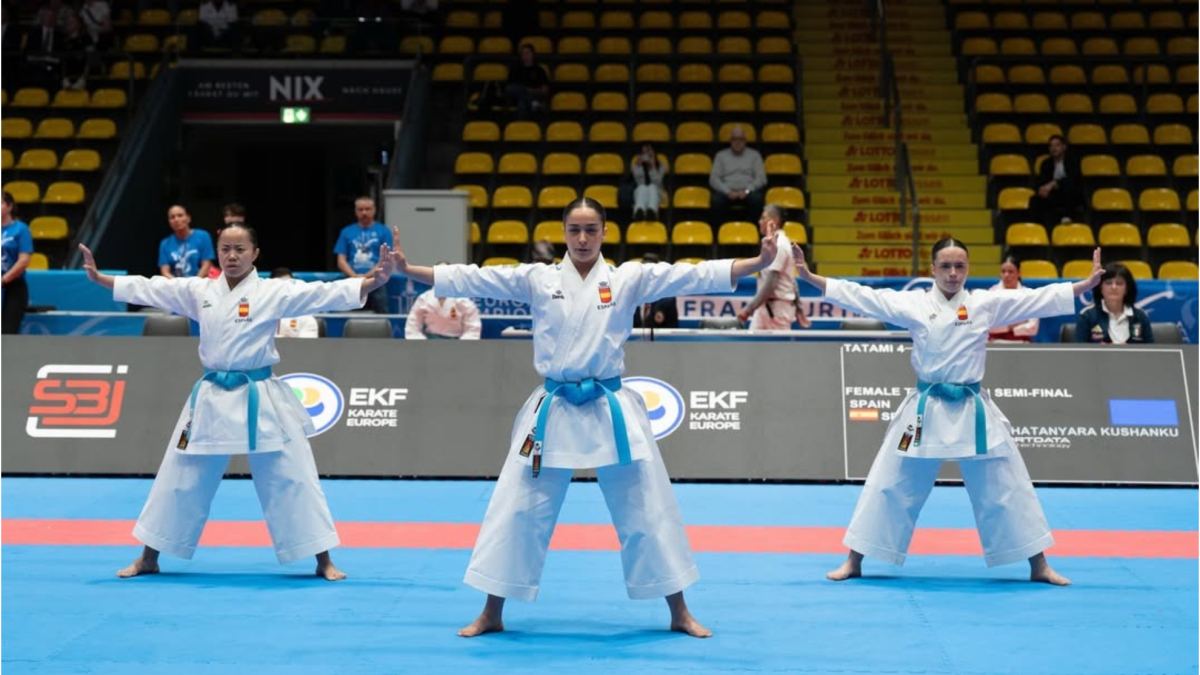 Los equipos de katas pelearán por el bronce en el Europeo