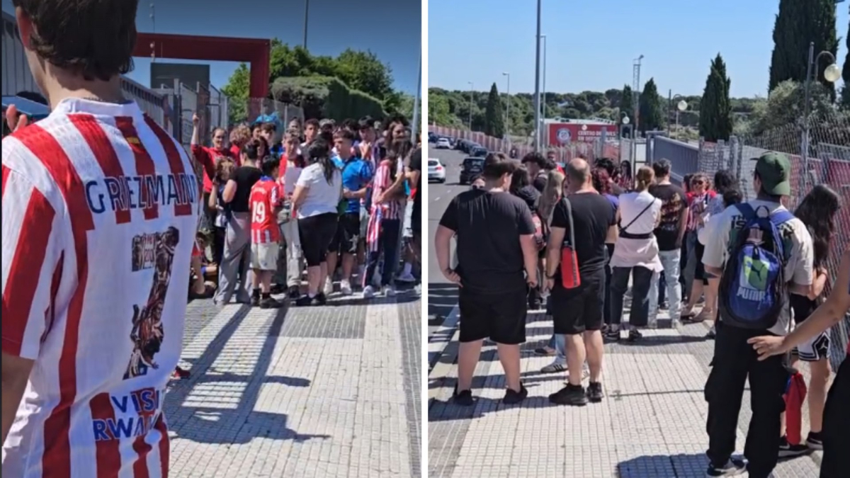 Fiebre rojiblanca por el último autógrafo de Griezmann