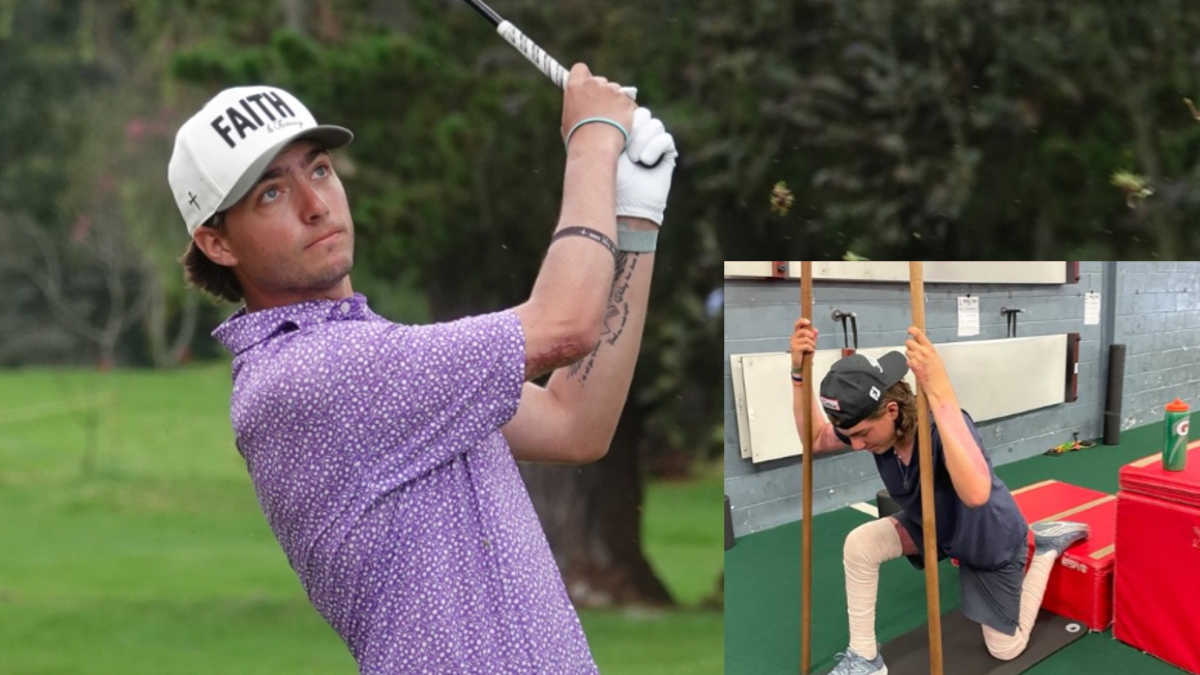 Sobrevivió a la tragedia del equipo Universidad de Southwest y está de vuelta gracias a que vio a McIlroy
