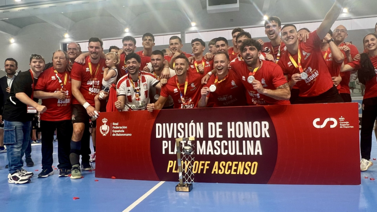 El Fertiberia vuelve a la Liga Asobal tras una sufrida final con Agustinos