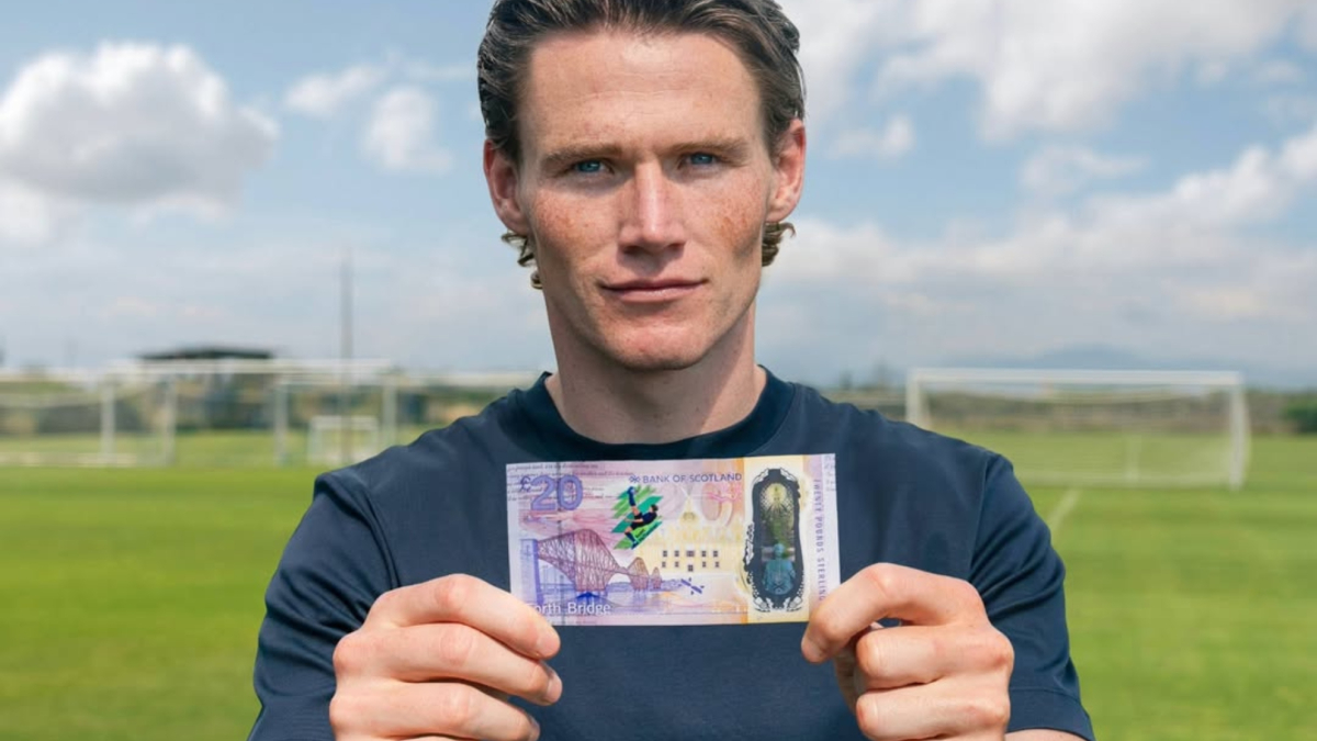 El Banco de Escocia emite un billete de 20 euros inspirado en la chilena de McTominay que les llevó al Mundial