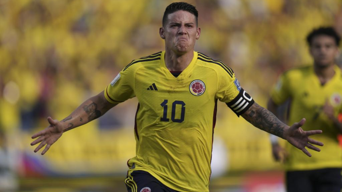 James dẫn đầu danh sách triệu tập của Colombia