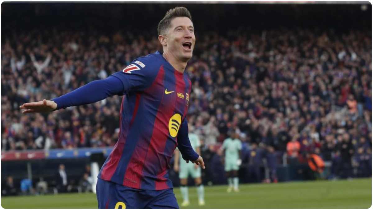 El Barça despide a Lewandowski con el vídeo más emotivo posible