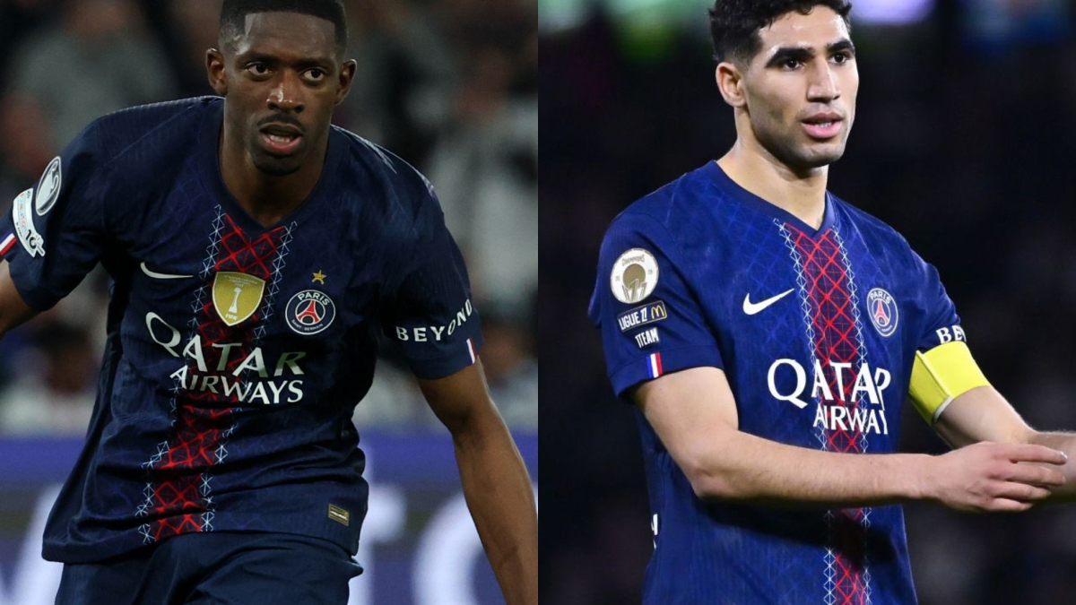 Hakimi y Dembélé vuelven a entrenar con el PSG a cuatro días de la final de la Champions