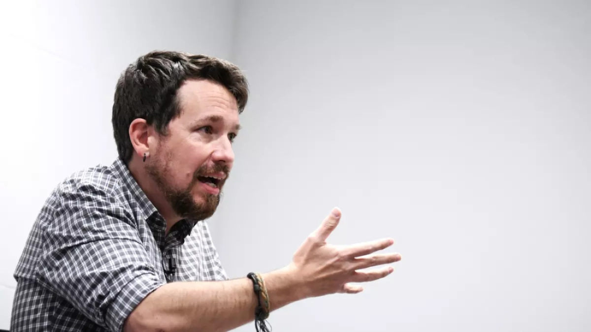 Pablo Iglesias: «Si alguien dice que las pensiones no son sostenibles, hay que decirle que detrás hay una estafa»
