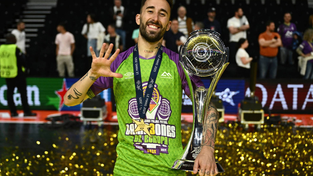 Mario Rivillos se despide del Palma Futsal: “Me llevo mucho más que títulos”