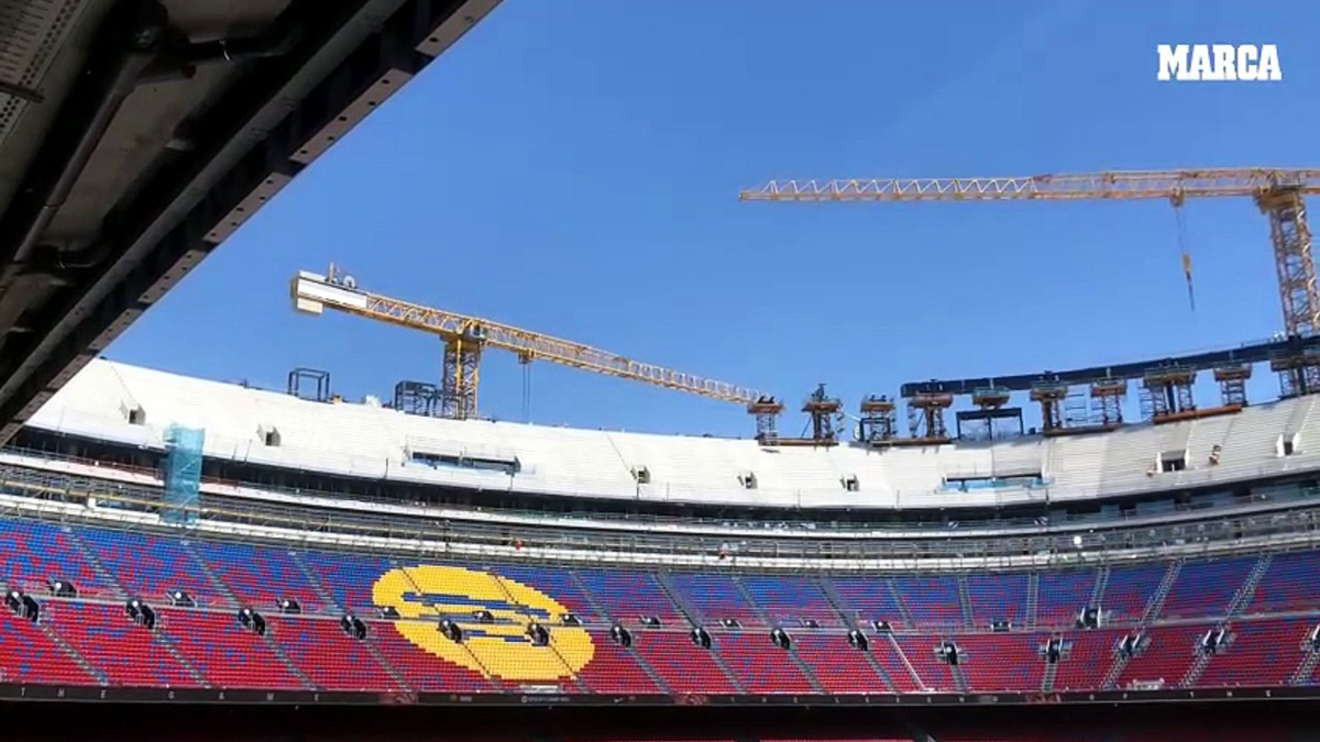 Acelerón a las obras del Spotify Camp Nou