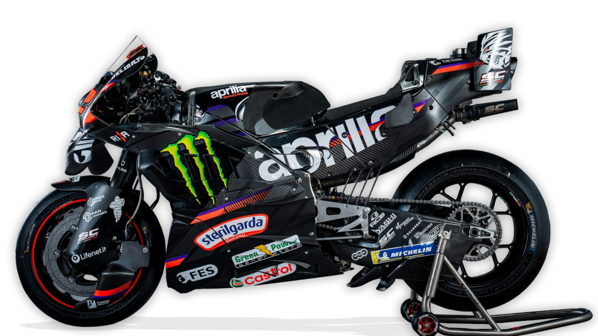 Aprilia logra el patrocinio de Monster: "Es un hito"