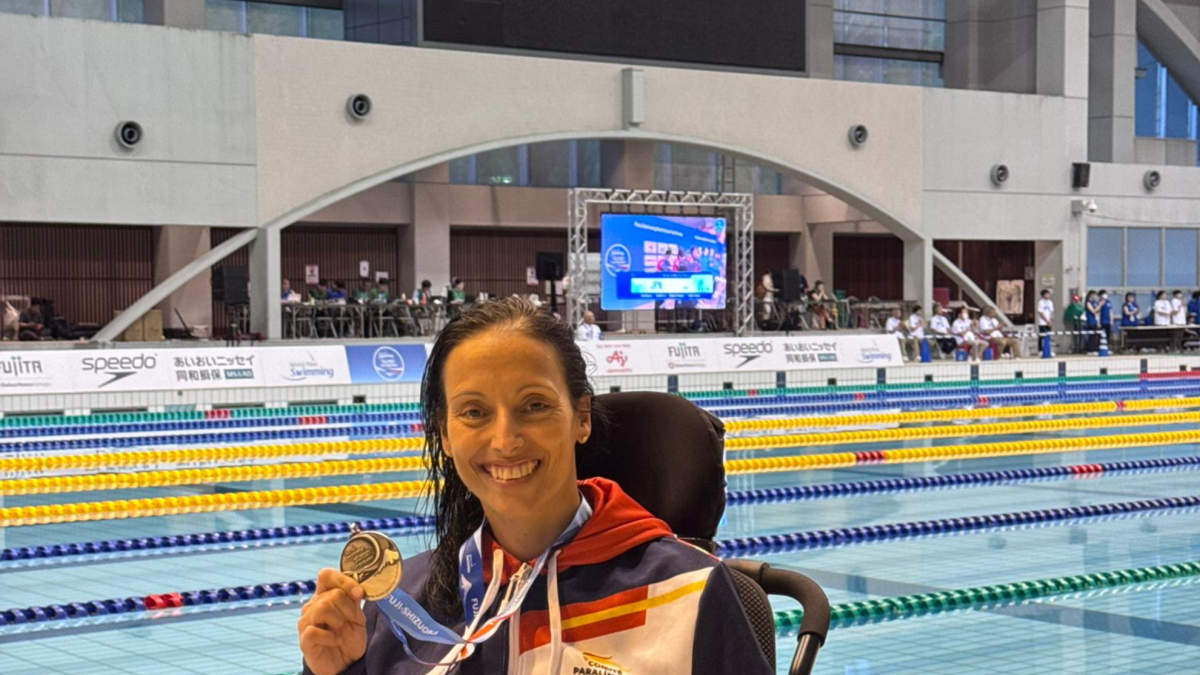 Teresa Perales sigue abonada al podio: oro y plata en las Series Mundiales de Japón
