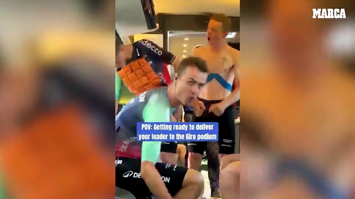 El temazo que enciende las presentaciones en el Giro: Oh, Oh, Oh, Oh... Félix Gall