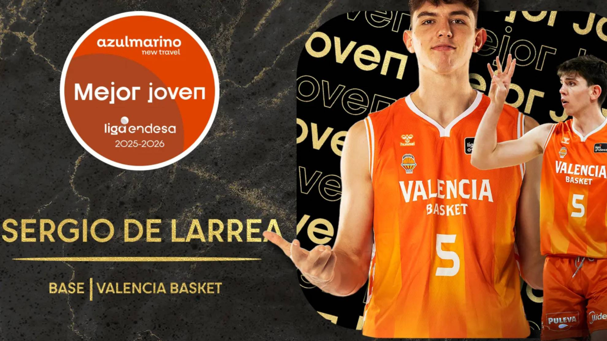 Sergio de Larrea, mejor joven de la Liga Endesa