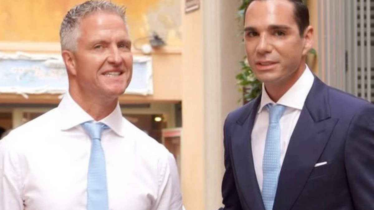 Ralf Schumacher se casó 19 meses después de reconocer su homosexualidad: una boda de TV