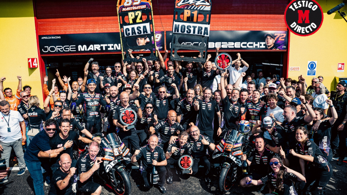 Aprilia reta a Marc Márquez: “No veo la hora de que esté al cien por cien”