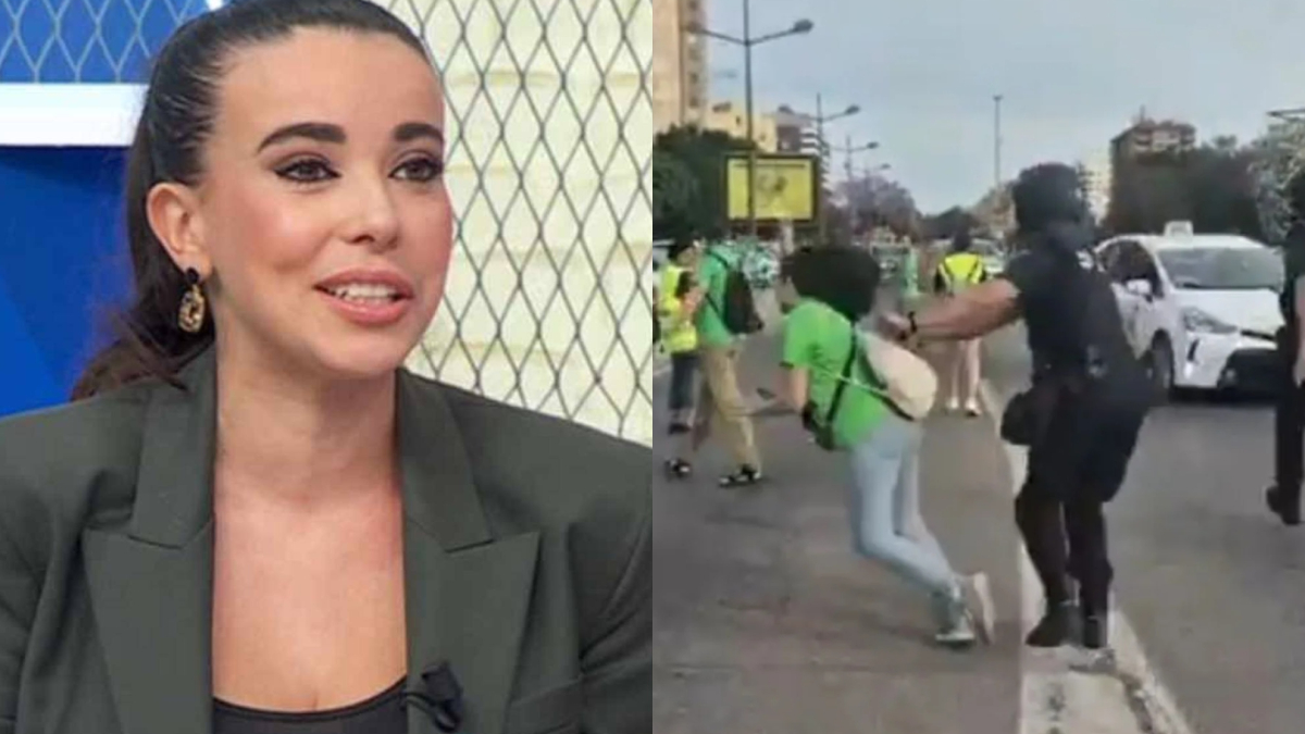 Sarah Santaolalla, sobre el Policía Nacional que empujó a una mujer en Valencia: “La España con la que algunos sueñan”