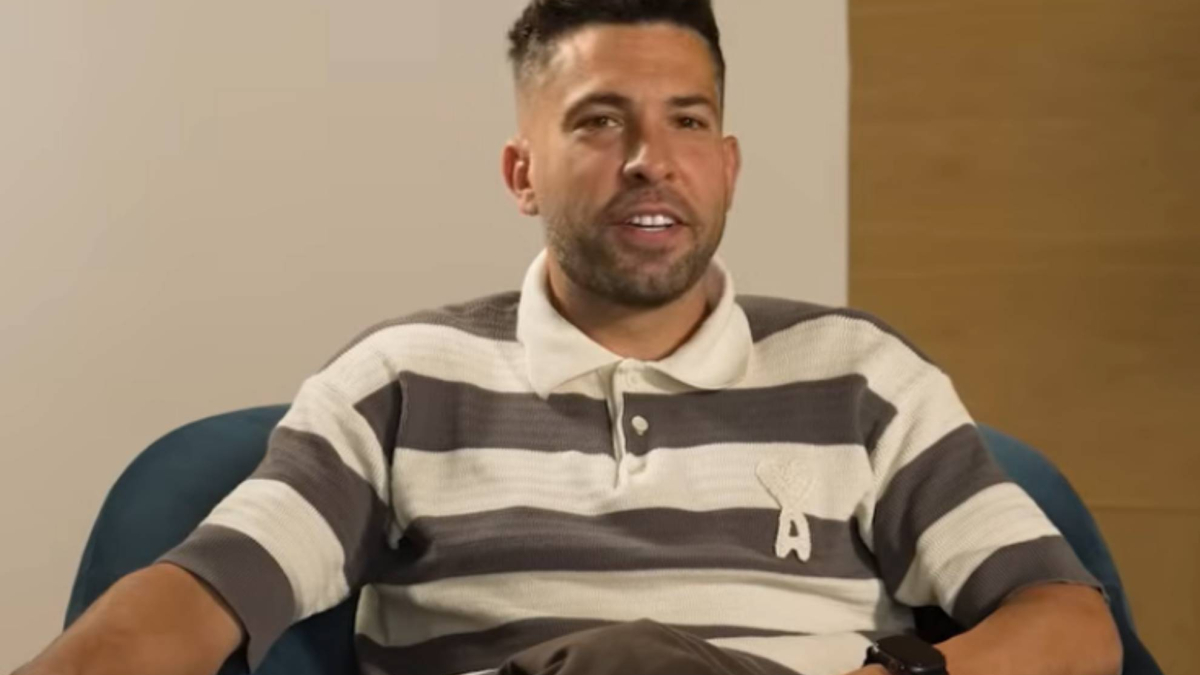 Jordi Alba: "¡Una Liga robada! Estaba Mateu Lahoz, ¿no? Madre mía..."