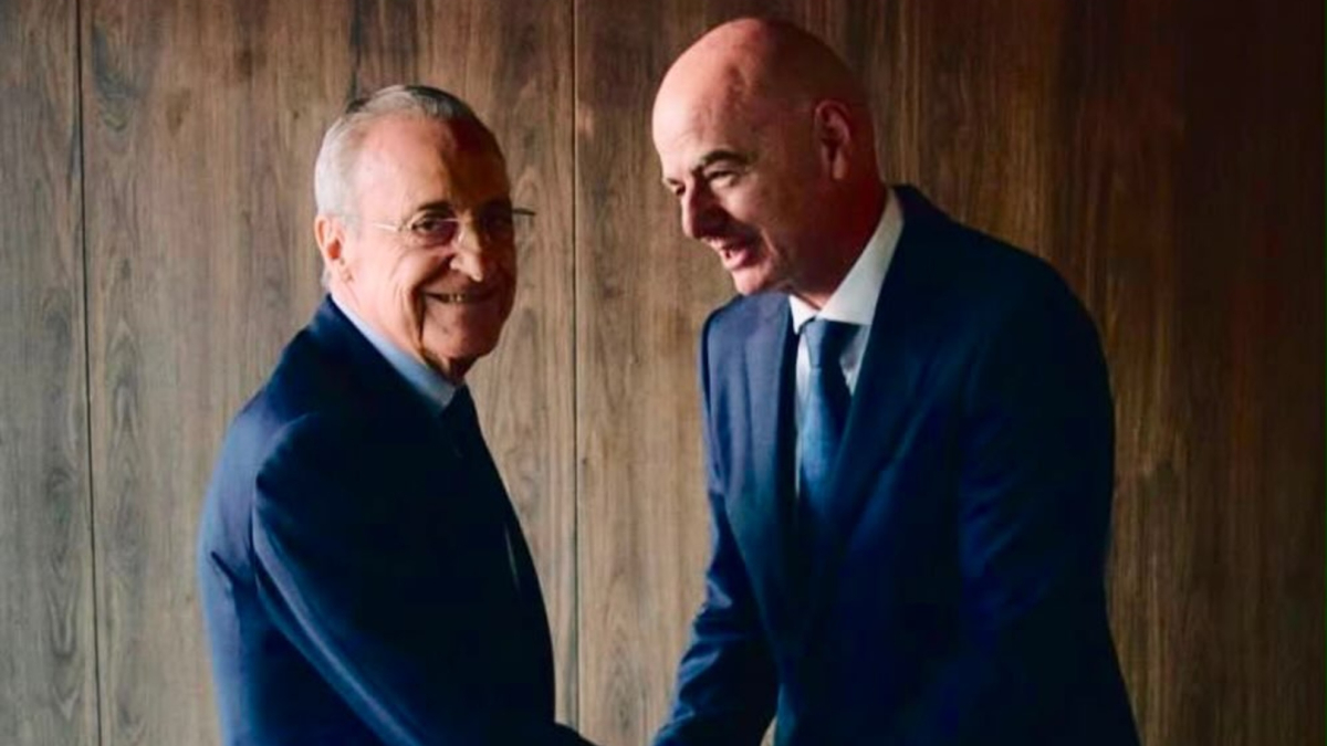 Infantino se rinde a Florentino antes de las elecciones