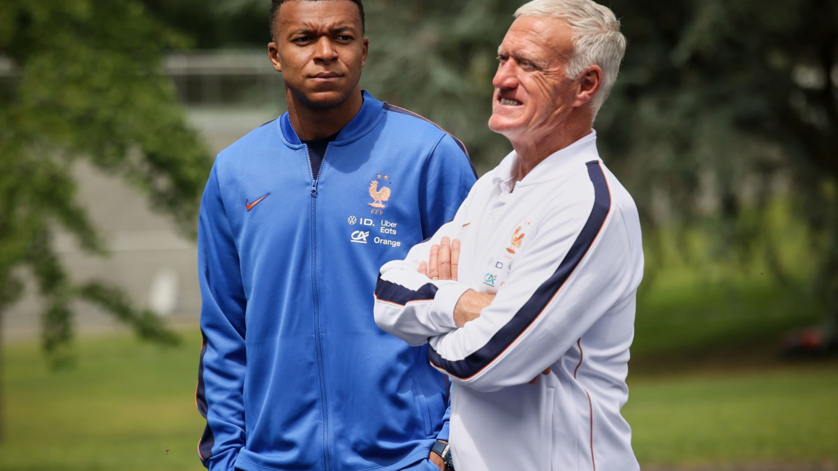 Deschamps: "Mbappé está en plena forma"