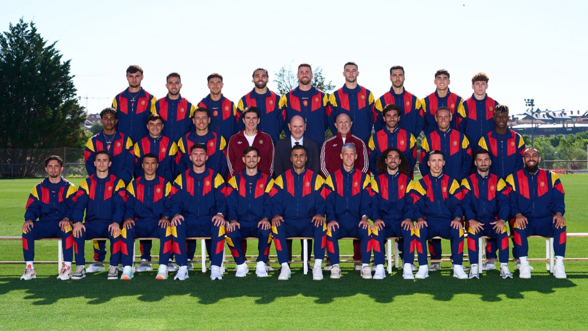 La foto oficial de España para el Mundial
