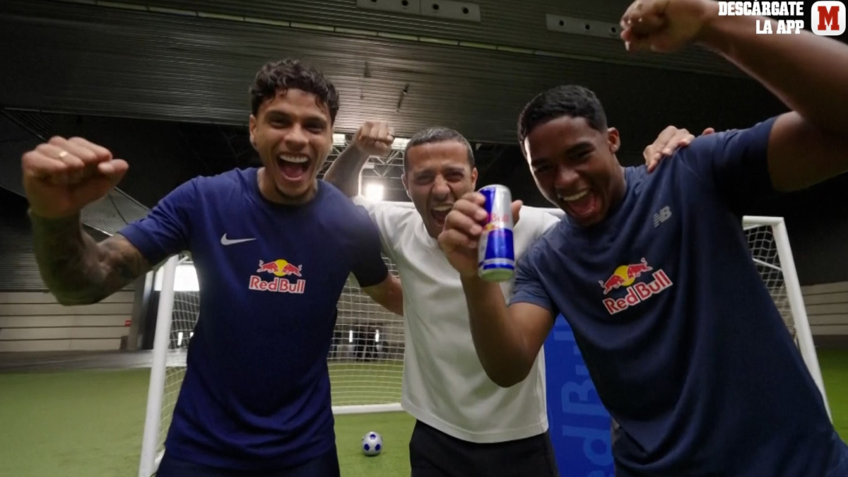 Neymar Jr., Endrick, Richard Ríos y Dominik Szoboszlai se enfrentaron en un 'challenge'