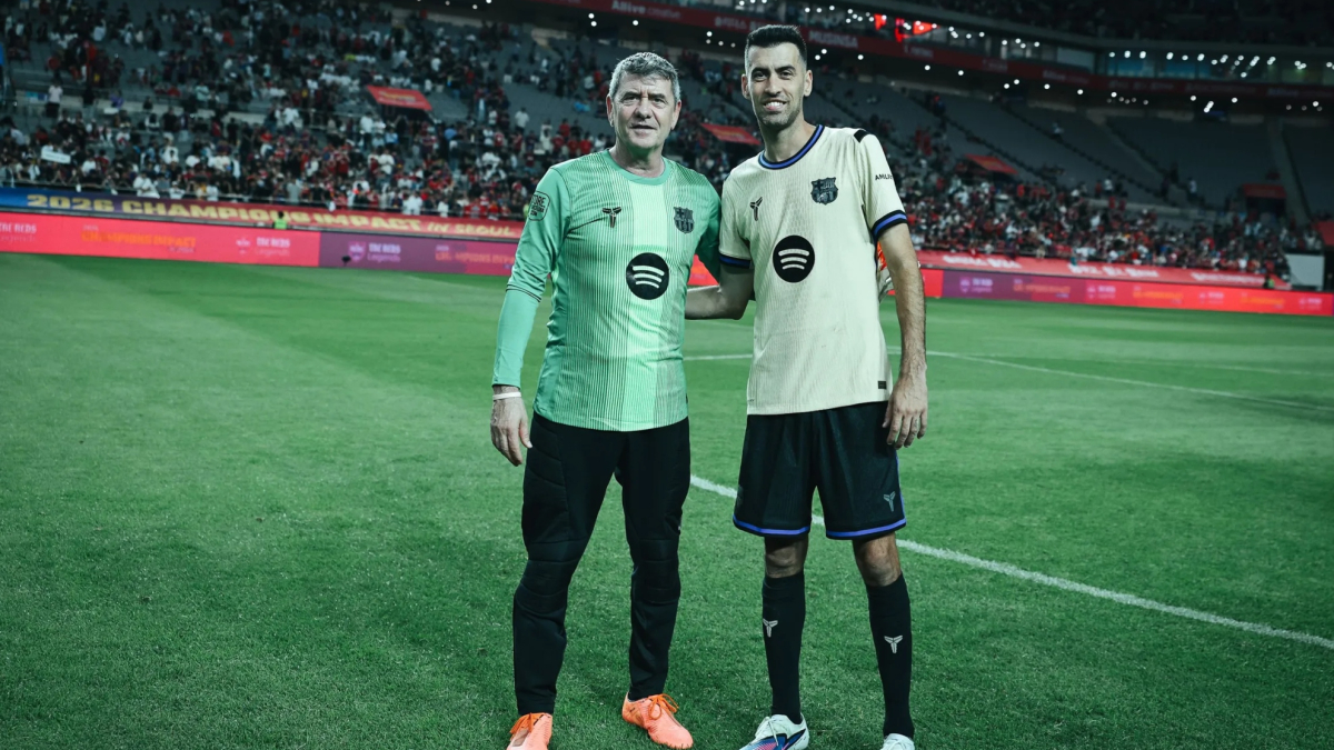 Los Busquets hacen historia
