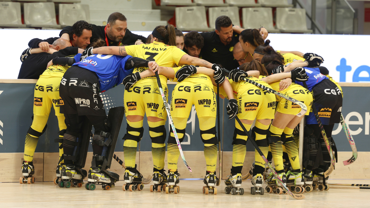 El Vila-sana golpea primero en la final de la OK Liga Iberdrola