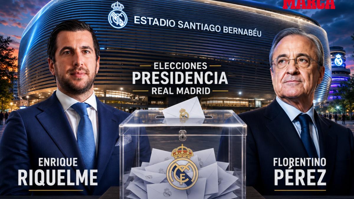 Sondeo MARCA de las elecciones del Real Madrid: porcentajes de Florentino y Riquelme a pie de urna