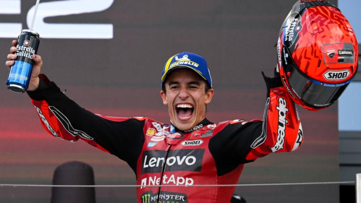 Marc Márquez: "De las cien, meto esta victoria en el 'top 5'"
