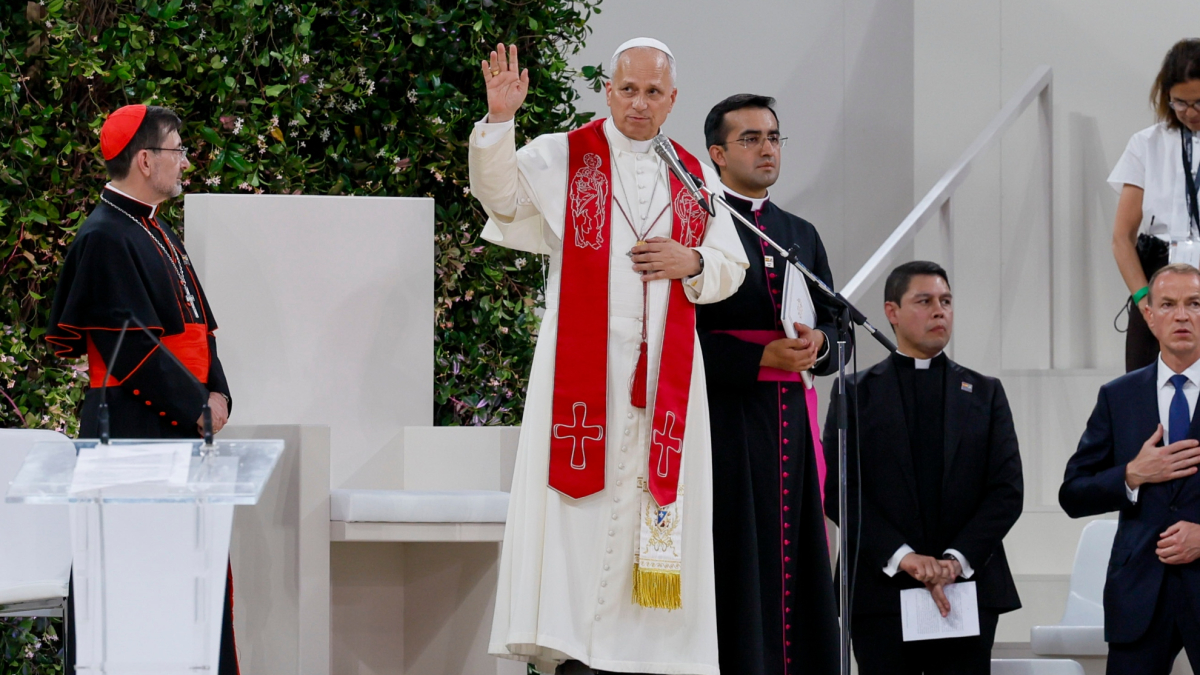 El Papa León XIV emociona al Bernabéu: "La Iglesia de Madrid ha hecho un golazo para siempre"