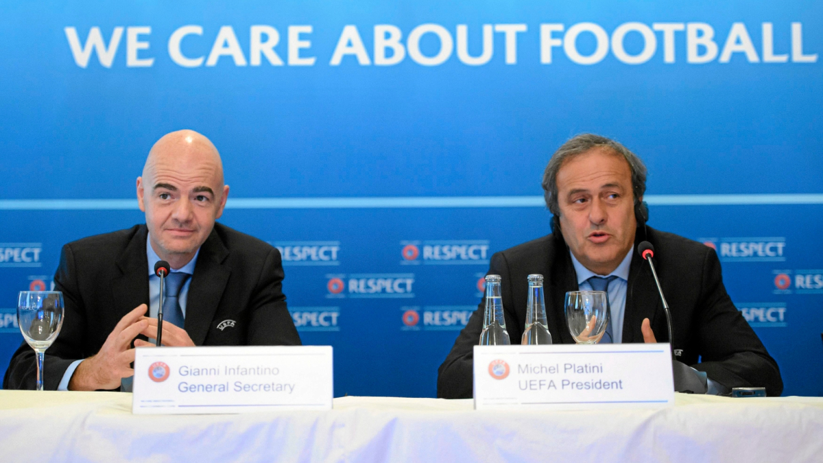 Platini denuncia a Gianni Infantino a tres días del Mundial