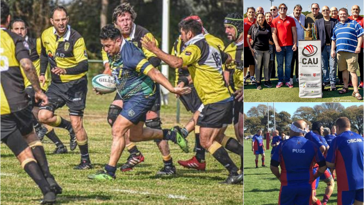 Valencia reúne a más de 1.500 jugadores veteranos en el European Golden Oldies Rugby Festival