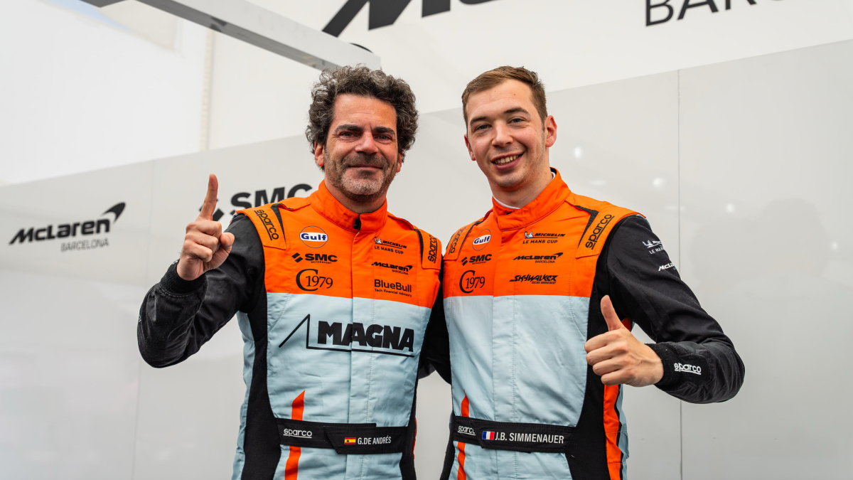 Gonzalo de Andrés y Simmenauer conquistan la pole en Le Mans