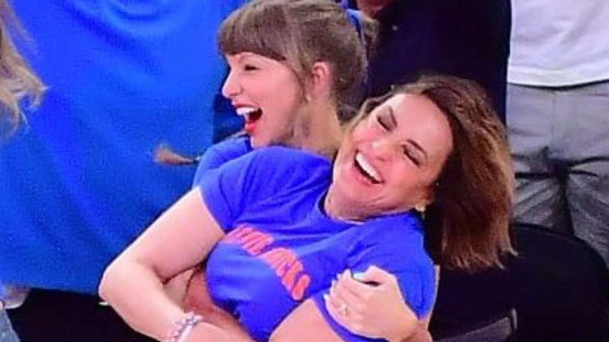 El baile viral de Taylor Swift con una actriz celebrando la histórica remontada de los Knicks en las Finales NBA