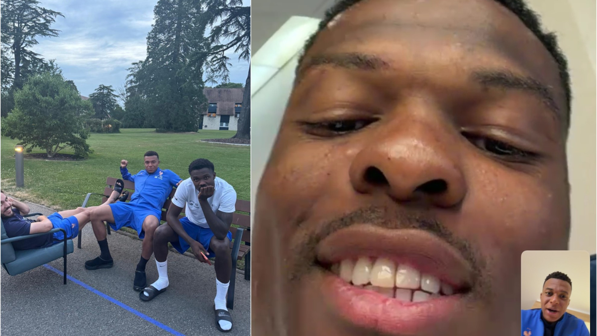 Thuram pone en contacto a Mbappé con Dumfries... por videollamada