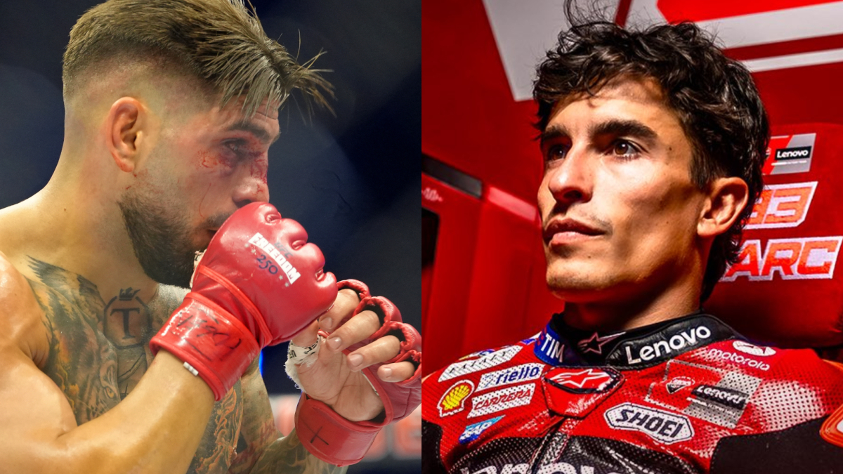 Marc Márquez alienta a Topuria: "Cuando caes, el campeón demuestra por qué llegó allí"