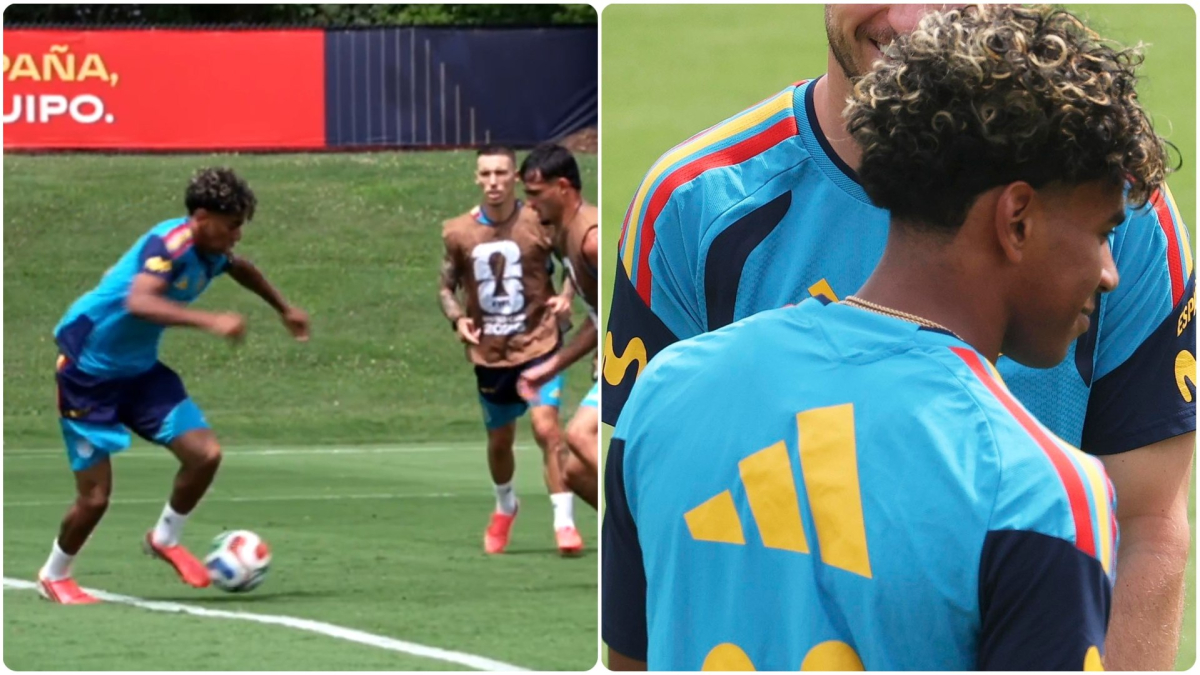 ¡Qué golazo, Lamine! así se reivindicó tras el empate ante Cabo Verde