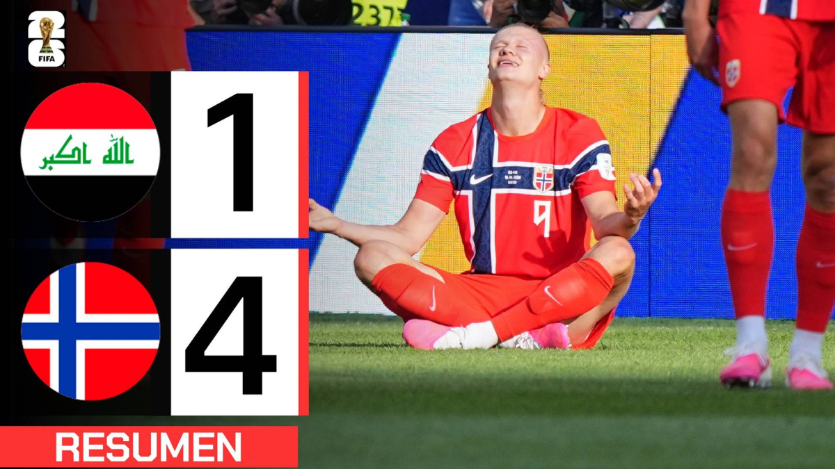 Irak 1-4 Noruega | Resumen Mundial 2026