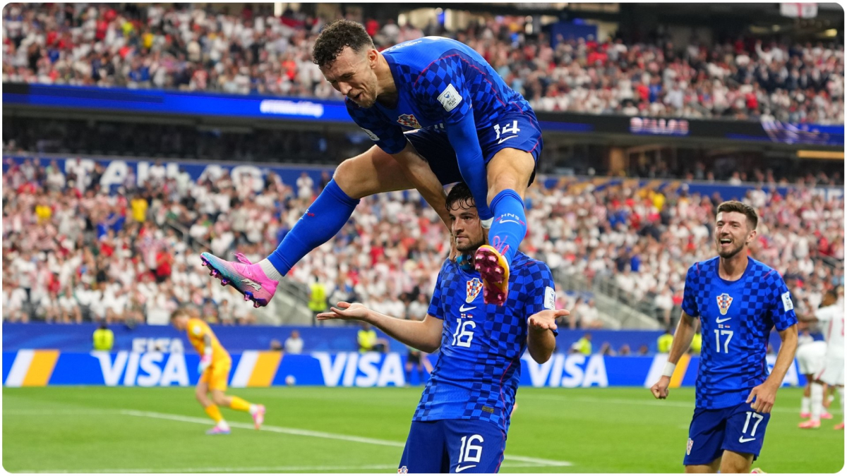Inglaterra y Croacia empatan tras gol de Baturina