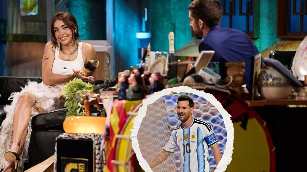 María Becerra declara su amor por Leo Messi y recuerda su imagen viral de la pandereta: “No deja de mover la cabeza”