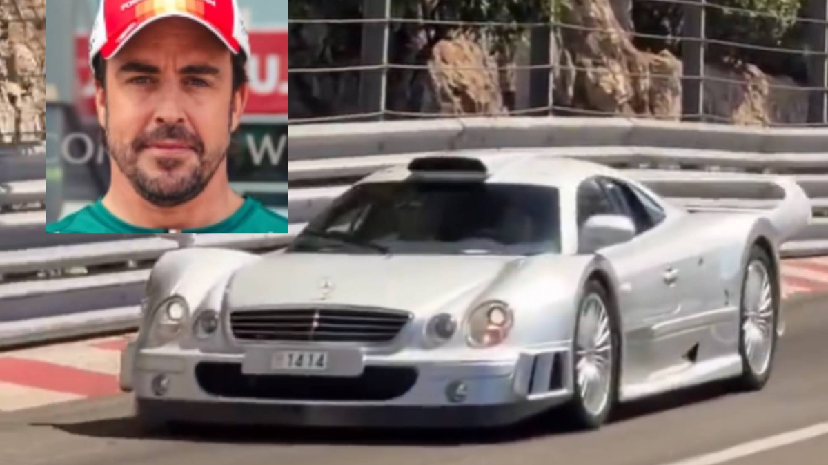 Fernando Alonso aparca el Aston Martin y se pasea con un Mercedes de 10 millones de euros
