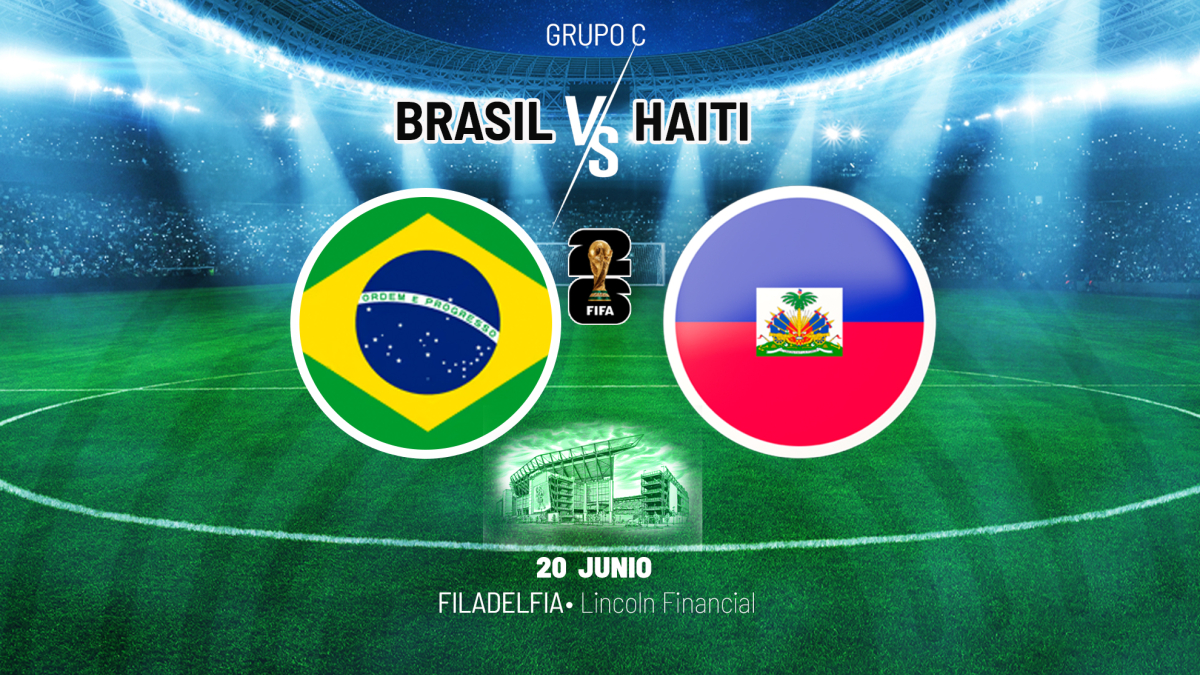 Brasil - Haití: horario y dónde ver en TV el partido del Mundial 2026