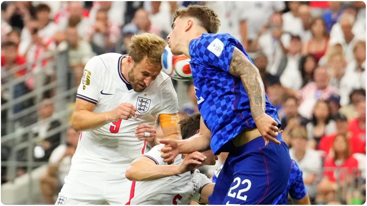 Inglaterra se impone a Croacia con un marcador de 4-2