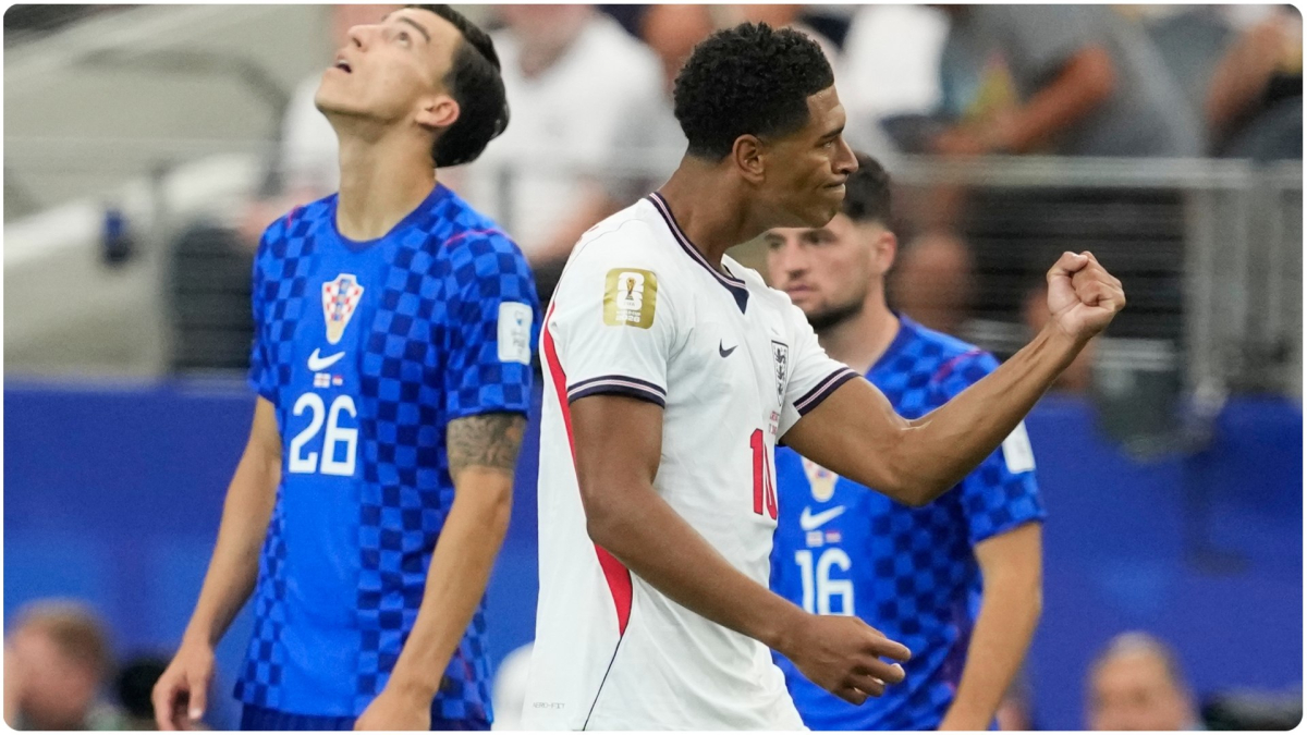 Inglaterra se impone a Croacia con un emocionante 4-2