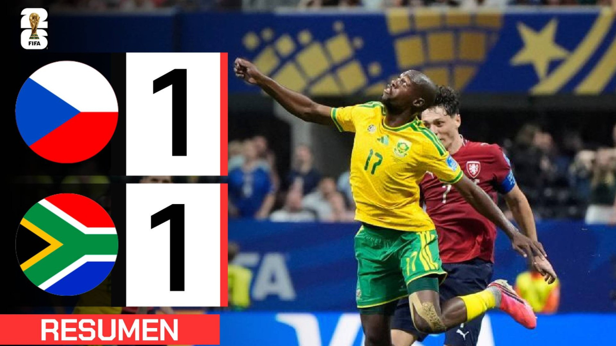 República Checa 1-1 Sudáfrica | Resumen Mundial 2026