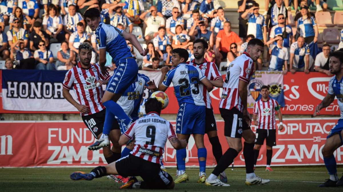 Sabadell y Zamora se enfrentan en la final del playoff de ascenso a Segunda División