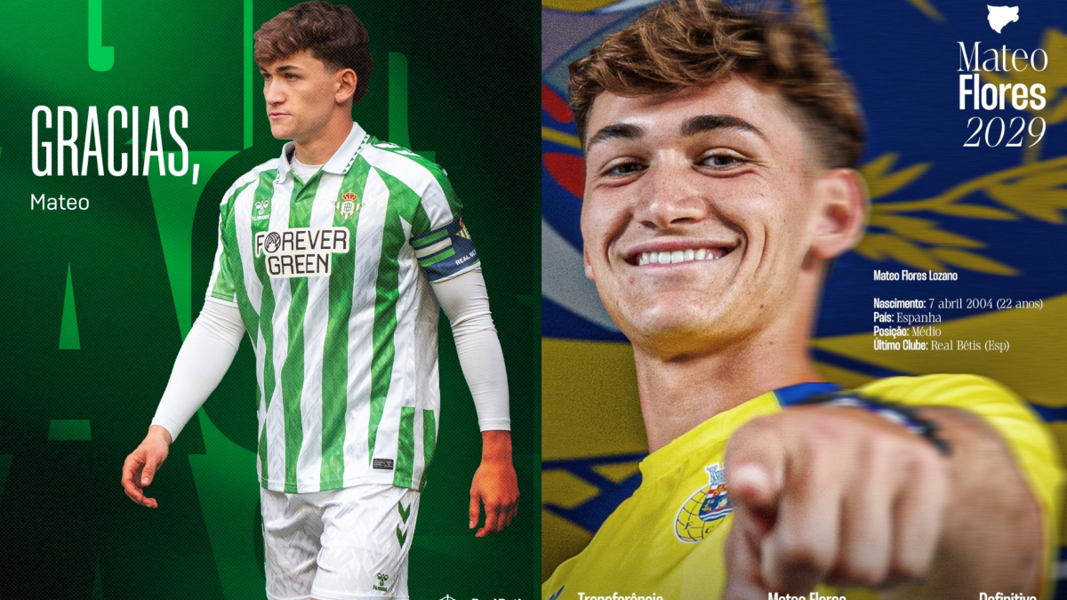 El Betis traspasa a Mateo Flores al Arouca y se reserva el 50% de una futura venta