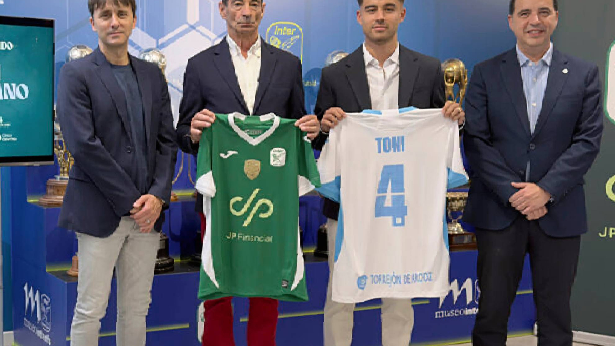 Toni Escribano, segundo fichaje del JP Financial Inter
