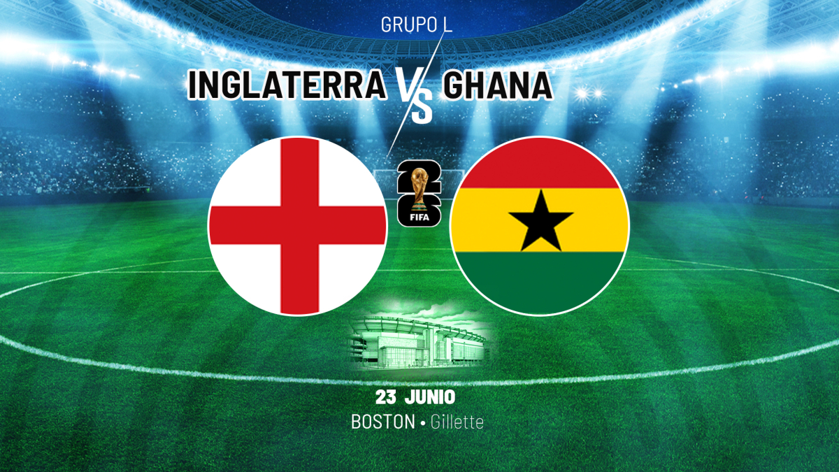 Inglaterra se enfrenta a Ghana con el objetivo de liderar el grupo en el Mundial