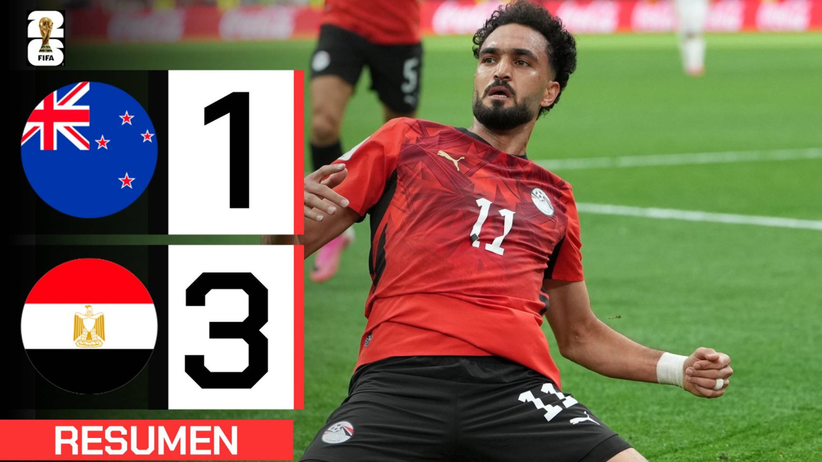 Nueva Zelanda 1-3 Egipto | Resumen Mundial 2026